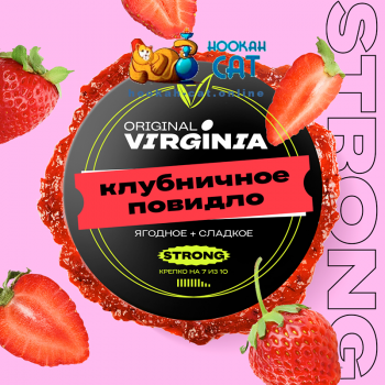 Табак для кальяна Original Virginia Strong Клубничное Повидло 25г Акцизный